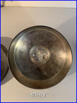 VTG 3 Piece Silver Plate Serving Warmer # 4911 By Roger Smith Co, CT