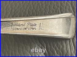 VTG 40 Piece CUTLERY CANTEEN Set Sheffield Silver plated Stainless Steel EPNS
