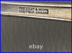 VTG 40 Piece CUTLERY CANTEEN Set Sheffield Silver plated Stainless Steel EPNS