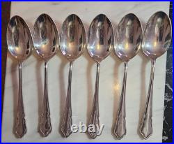 VTG George Butler Sheffield Silver Plate EPNS A1 49 Piece Dubarry Cutlery Set