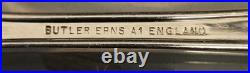 VTG George Butler Sheffield Silver Plate EPNS A1 49 Piece Dubarry Cutlery Set