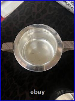 Very Beautiful Art Deco Silver Plated Service / The Cafe 5 Pieces