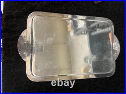 Very Beautiful Art Deco Silver Plated Service / The Cafe 5 Pieces