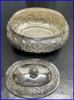 Victoria Sheffield Collection Silver Plate Three Pieces Serving Set Vintage