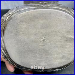 Victoria Sheffield Collection Silver Plate Three Pieces Serving Set Vintage