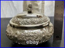 Victoria Sheffield Collection Silver Plate Three Pieces Serving Set Vintage