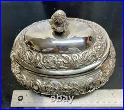 Victoria Sheffield Collection Silver Plate Three Pieces Serving Set Vintage