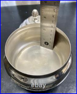 Victoria Sheffield Collection Silver Plate Three Pieces Serving Set Vintage