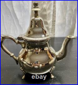 Victoria Sheffield Collection Silver Plate Three Pieces Serving Set Vintage