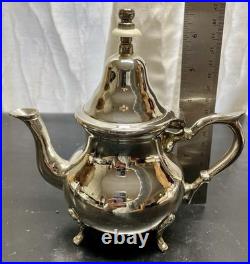 Victoria Sheffield Collection Silver Plate Three Pieces Serving Set Vintage