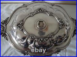 Victorian 19th C Silver Plate Serving Set