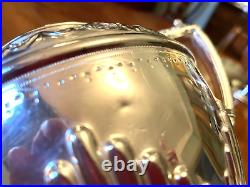 Victorian Antique James Dixon & Sons Silver Plated Four Piece Tea Set C1890