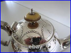Victorian Four Piece Silver Plated Tea Set, Elkington & Co, Circa 1899