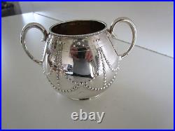 Victorian Four Piece Silver Plated Tea Set, Elkington & Co, Circa 1899