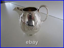 Victorian Four Piece Silver Plated Tea Set, Elkington & Co, Circa 1899