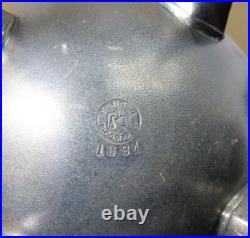 Victorian Silver Plate Tea Set 5 Piece Meriden 1880's Ex. Condition Engraved