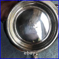 Victorian Silver Plated Teapot Tea Set by Coopers of Sheffield 4 Pieces Antique