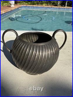 Victorian UK Hallmarked Dixon 5 Piece Silver Plate Fluted Tea Pot Service Set