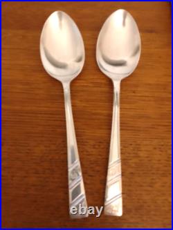 Viner's Silver Rose Cutlery 59 Pieces Of Boxed A1 Silver Plated