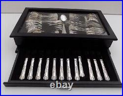 Viners 44 Piece Canteen Silver Plated In Uk Korea Kings Pattern