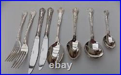 Viners 44 Piece Canteen Silver Plated In Uk Korea Kings Pattern