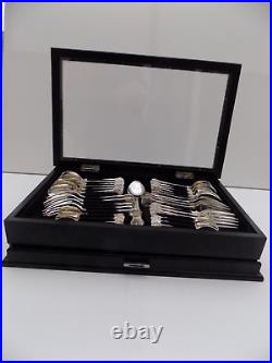 Viners 44 Piece Canteen Silver Plated In Uk Korea Kings Pattern