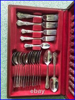 Viners 44 Piece Silver Plated Canteen Cutlery Set