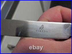 Viners 58 Piece Kings Pattern Royale Cutlery Set Silver Plated In Box UNUSED