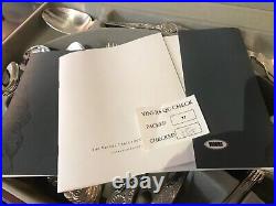 Viners 58 Piece Kings Royal Cutlery Set Silver Plated In Box Canteen