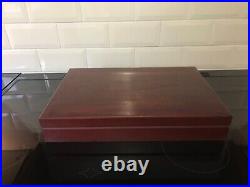 Viners 58 Piece Kings Royal Cutlery Set Silver Plated In Box Canteen