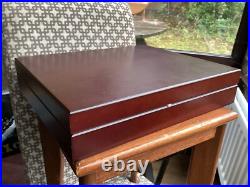 Viners Bead Pattern Silver Plate Canteen 8 Place Setting In Canteen 68 Pieces