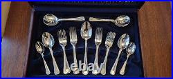 Viners Silver Guild 58 Piece Cutlery Set. Traditional Bead