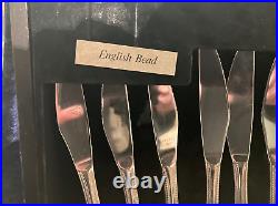 Viners Silver Plate Cutlery Set Serves 6 EPNS on Stainless Steel