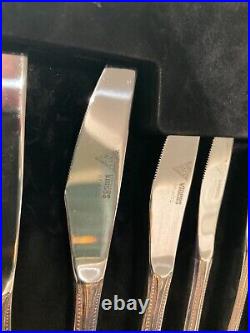 Viners Silver Plate Cutlery Set Serves 6 EPNS on Stainless Steel
