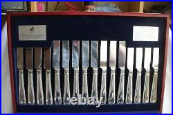 Viners Silver Plated 100 Piece Tudor Canteen Of Cutlery