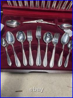Viners Silver Plated 44-Piece Canteen Cutlery Set