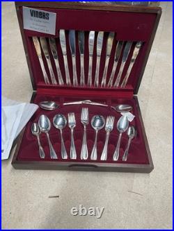 Viners Silver Plated 44-Piece Canteen Cutlery Set