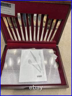 Viners Silver Plated 44-Piece Canteen Cutlery Set