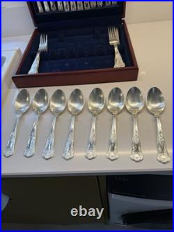 Viners Silver Plated Canteen Cutlery Set 58-Piece Vintage Boxed