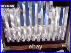 Viners, Vintage 58 Piece Canteen Of Cutlery, Stainless, Good Clean Condition
