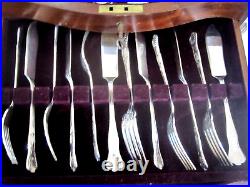 Viners, Vintage 58 Piece Canteen Of Cutlery, Stainless, Good Clean Condition