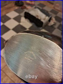Viniers Of Sheffield silver plate 5 piece tea set withtray