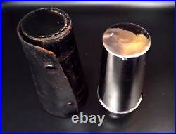 Vintage 1930's German Silver Plate Cocktail Shaker 7 Piece Set Rare