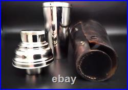 Vintage 1930's German Silver Plate Cocktail Shaker 7 Piece Set Rare