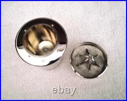 Vintage 1930's German Silver Plate Cocktail Shaker 8 Piece Set Rare