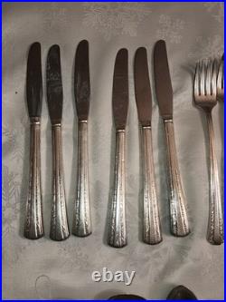 Vintage 25 Piece Silver Plate Sevice wear. Mixed lot