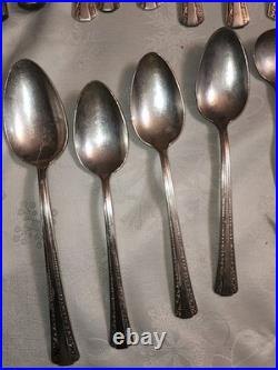 Vintage 25 Piece Silver Plate Sevice wear. Mixed lot