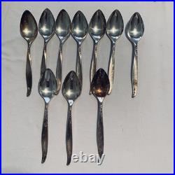 Vintage 39 Piece Oneida Community Silver plate Flatware Winsome Pattern 1959