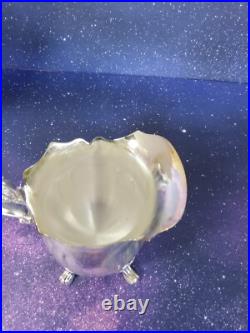 Vintage 3 Piece Silver Plate Set Coffee Tea Pot Brand New