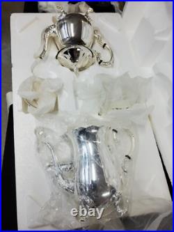 Vintage 3 Piece Silver Plate Set Coffee Tea Pot Brand New